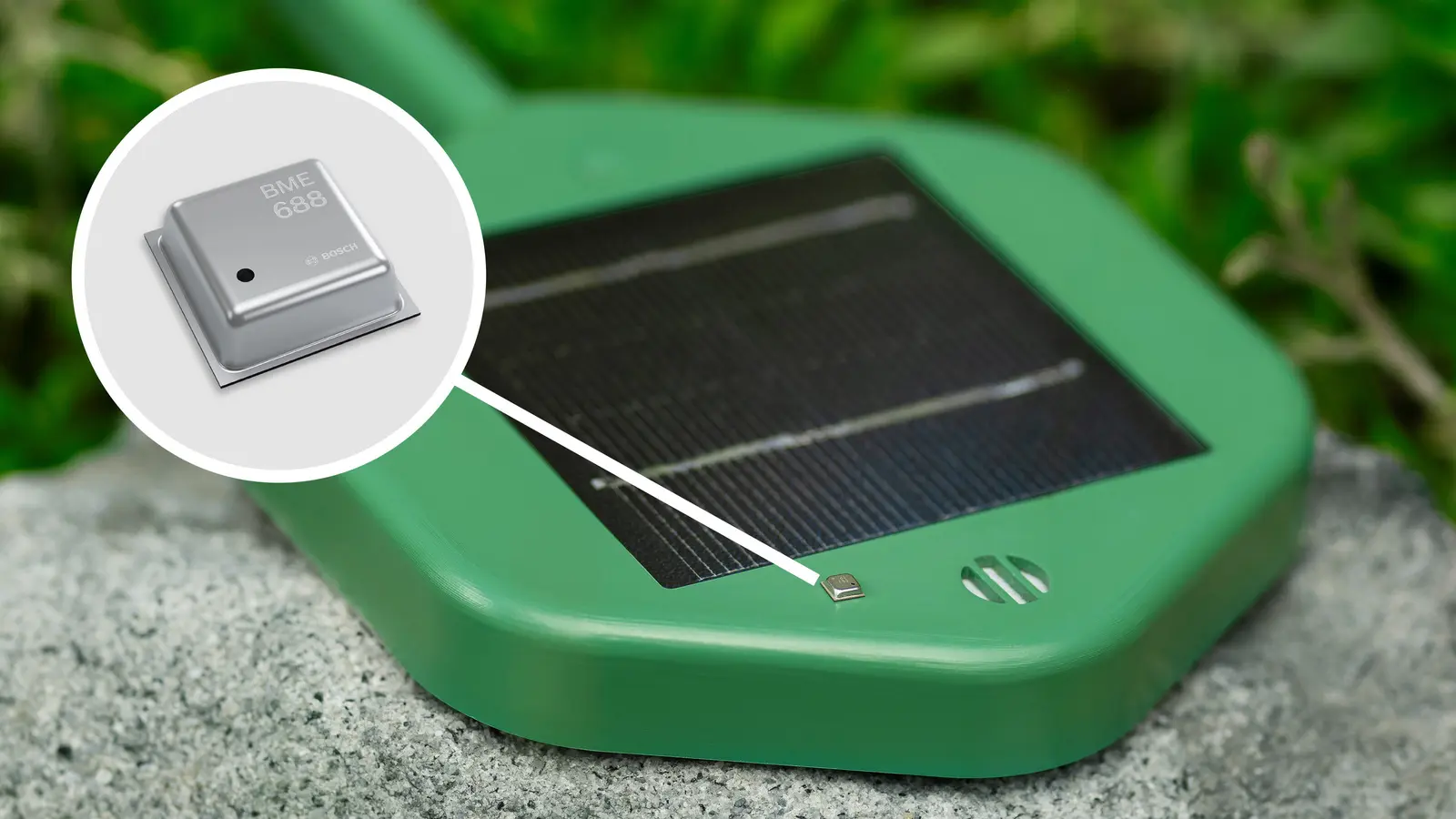 Dryad Networks Silvanet Wildfire Sensor BME688 closeup